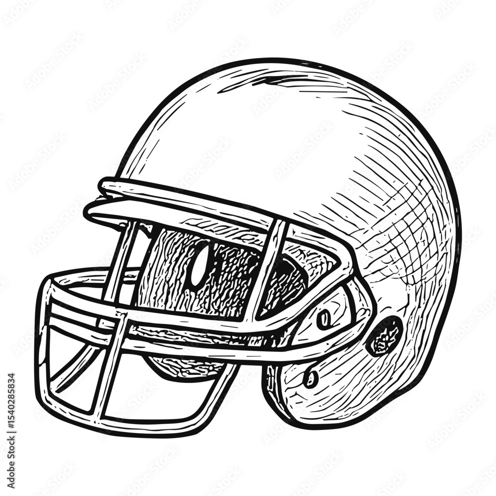 Fototapeta premium Football Helmet