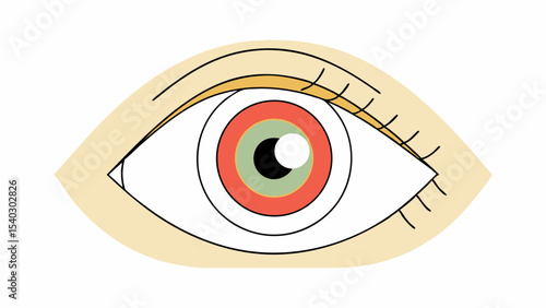 Stylized Eye Illustration