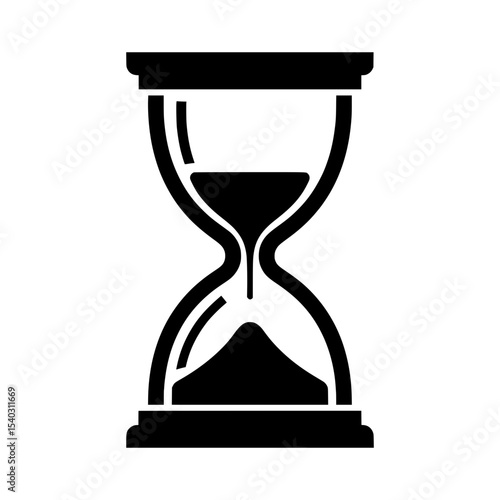 Hourglass Icon - Symbol of Time and Deadline