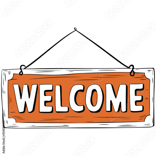 Home office entrance sign vector isolated white background