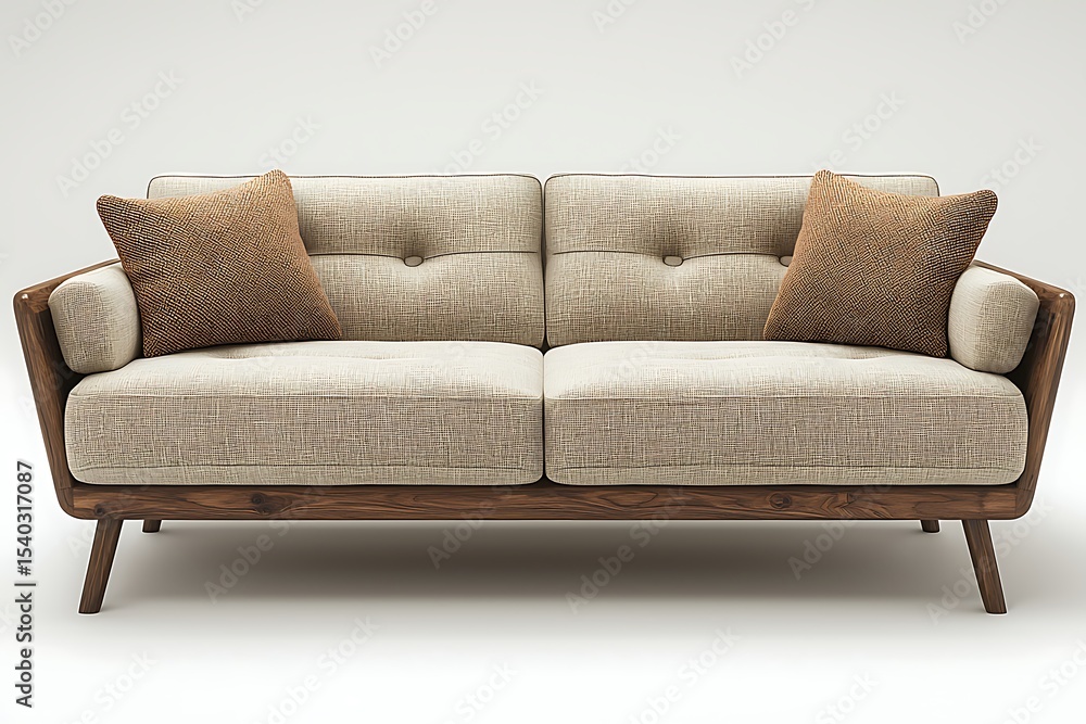 Comfortable three seater couch high resolution picture Comfortable three seater couch high resolution picture
