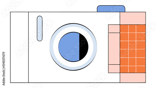 Stylized Camera Illustration