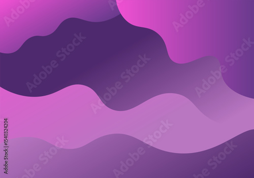 Minimal Wavy Gradient Background in Pink and Purple Tones