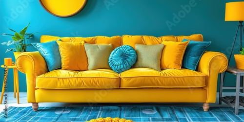 sofa in a room