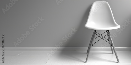 white chair in a room