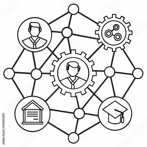 social network concept