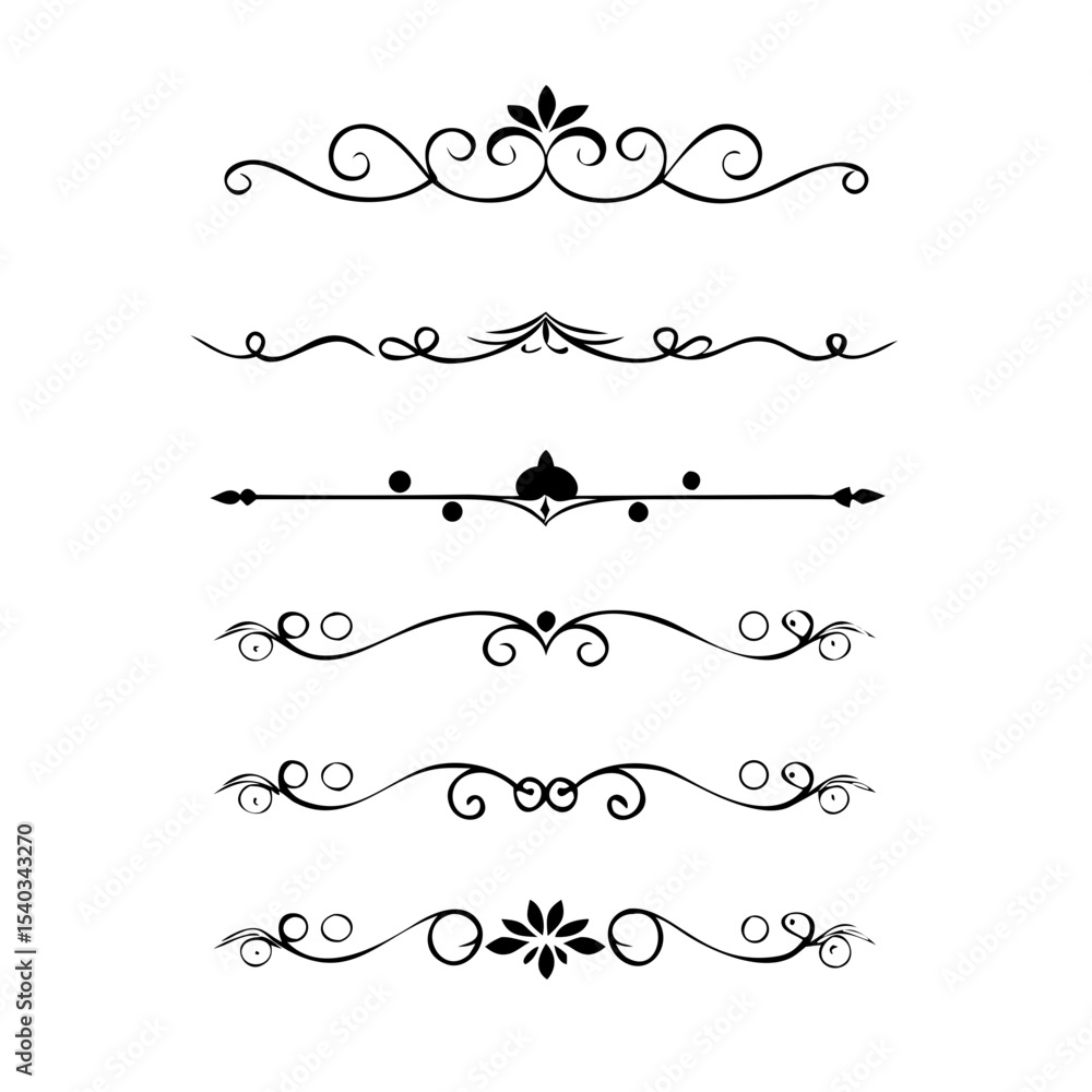 text dividers doodle set. Wedding decorative elements. Divider ornament, borders, floral, vintage line separators. Hand drawn vector illustration isolated on white background. Set page dividers.
text dividers doodle set. Wedding decorative elements. Divider ornament, borders, floral, vintage line separators. Hand drawn vector illustration isolated on white background. Set page dividers.