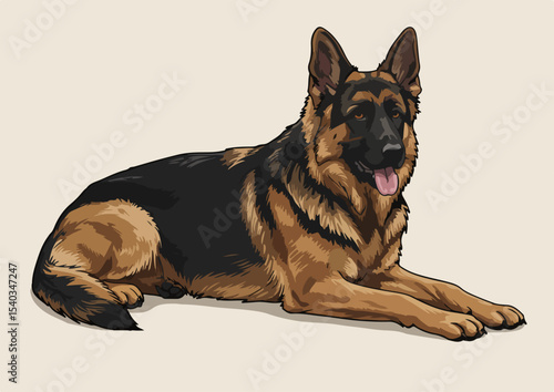 animal, illustration, pet, german shepherd, dog, breed, german, vector, black, cute, head, shepherd, art, drawing, cartoon, canine, isolated, puppy, symbol, silhouette, friend, hound, domestic, mammal