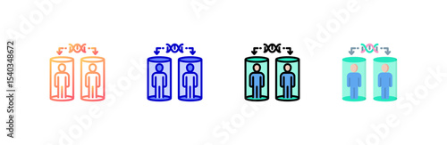 Cloning icon set multiple style collection