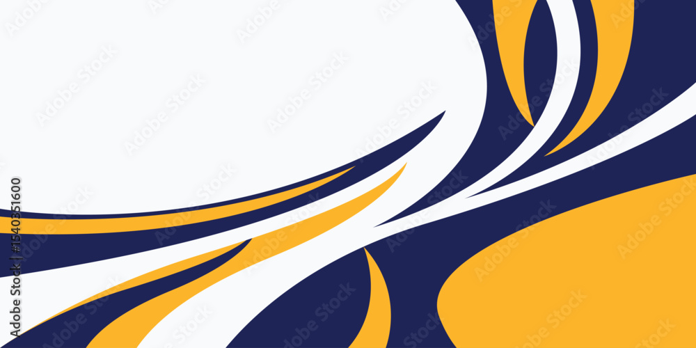 Naklejka premium modern colorful wavy background vector