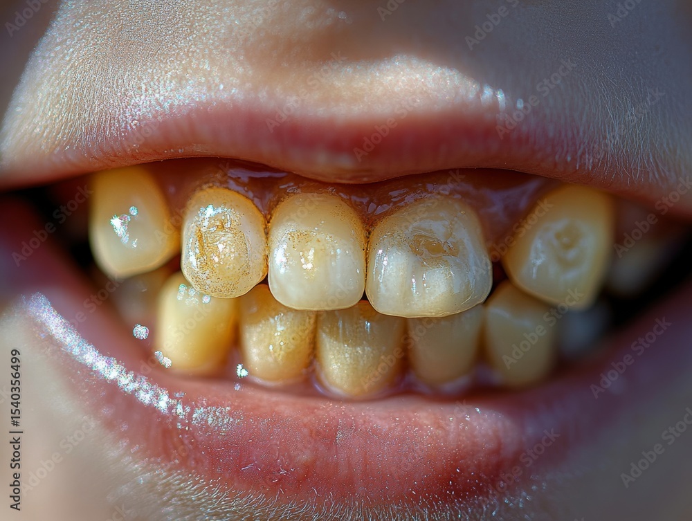 Obraz premium smile with the first tooth