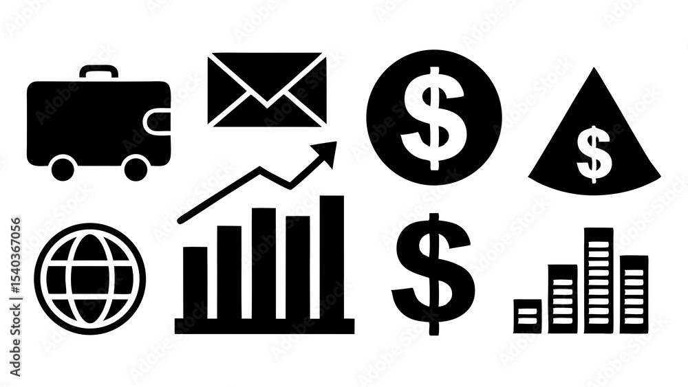 vector illustration of a set of icons vector illustration of a set of icons