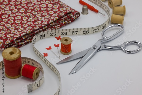 red, white, and ready to sew