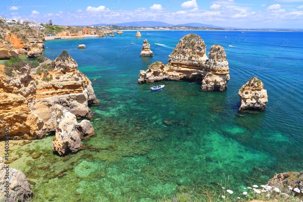 Fototapeta premium Algarve coast in Portugal