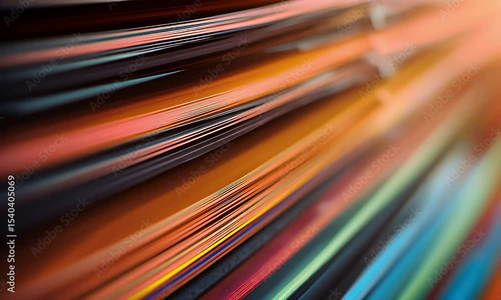 Dynamic Abstract Multicolored Lines Blur Motion with Shallow Depth Of Field Vibrant Colors and Smooth Texture Dynamic Abstract Multicolored Lines Blur Motion with Shallow Depth Of Field Vibrant Colors and Smooth Texture