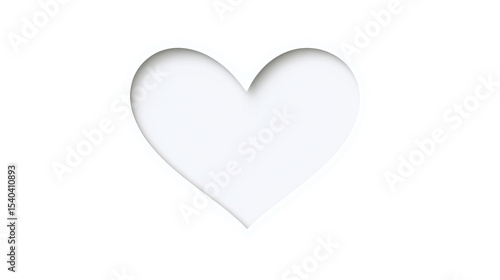 heart shape sticker is displayed with its shadow on isolated background! - high quality heart shape sticker is displayed with its shadow on isolated b