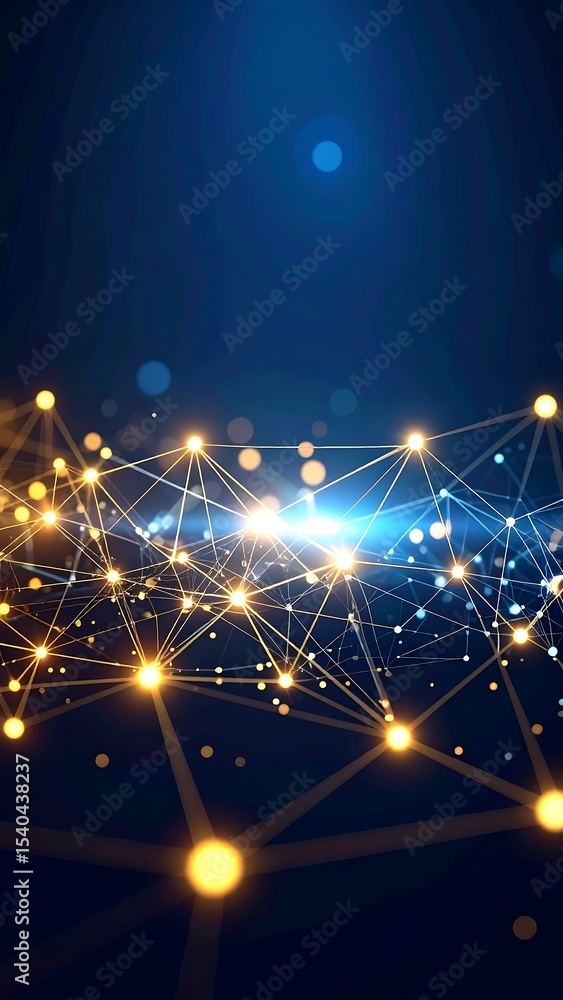 Fototapeta premium Global Network Connection. (7)