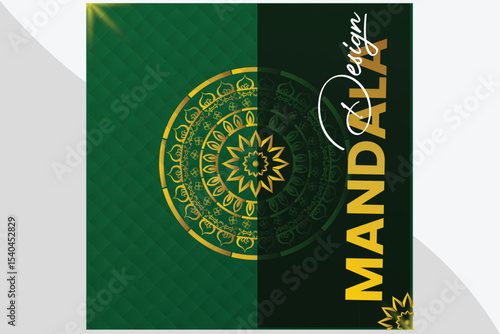 Creative luxury decorative mandala background