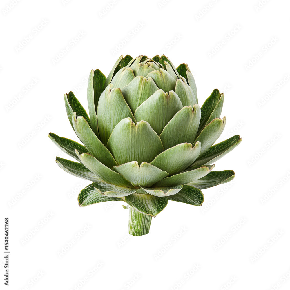 Fresh Artichoke Close-up on Black Background Fresh Artichoke Close-up on Black Background