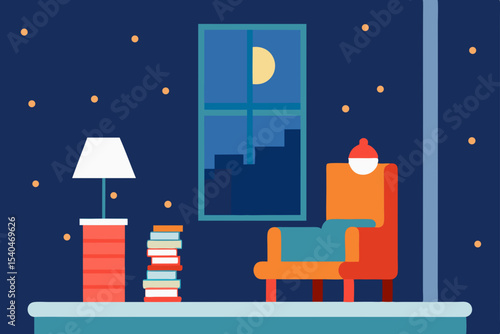 a holiday reading nook tucked into a high rise bal.svg