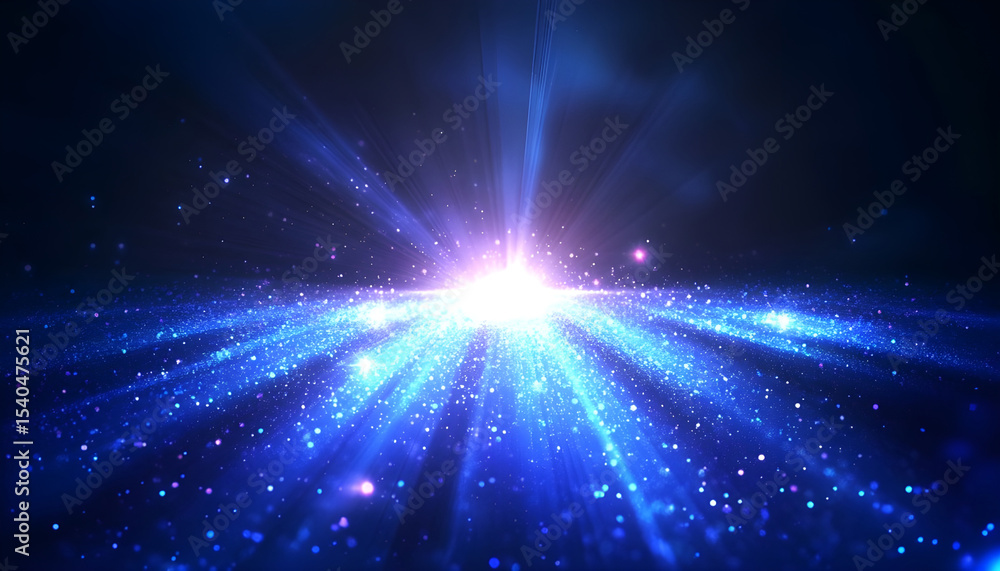 Fototapeta premium glowing light effect illustration lighting design