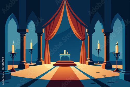 abandoned royal ballroom living room transformed 