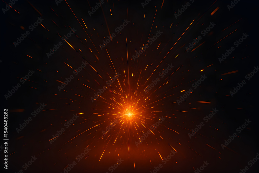 Fototapeta premium fireworks in the night sky