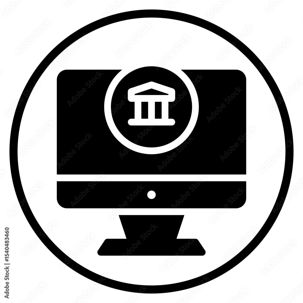 monitor glyph icon monitor glyph icon