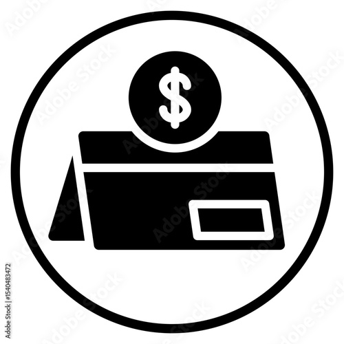 passbook glyph icon