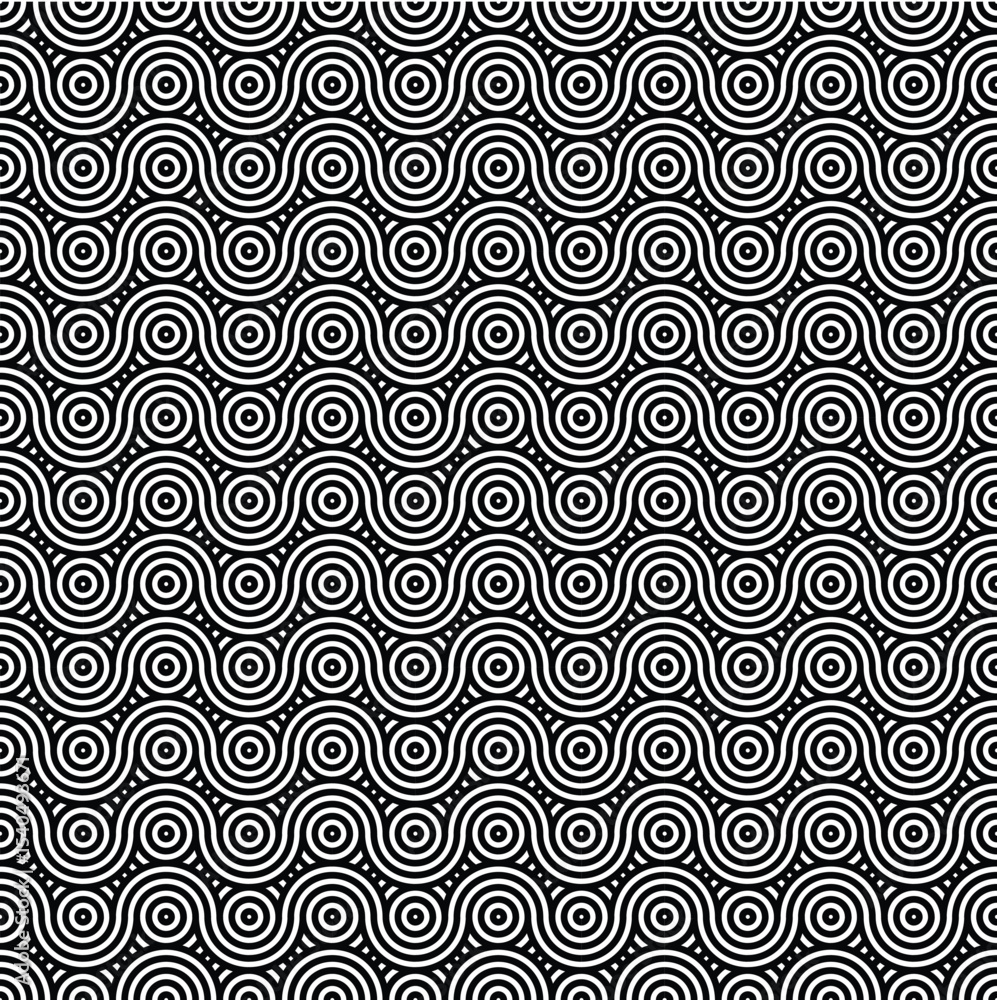 Naklejka premium abstract seamless pattern