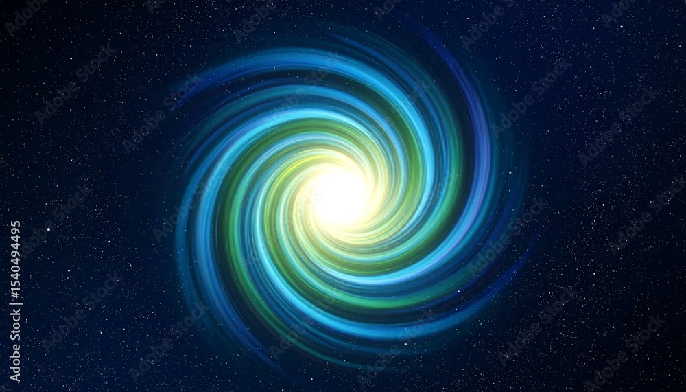 Cosmic Spiral Galaxy Nebula. Cosmic Spiral Galaxy Nebula.