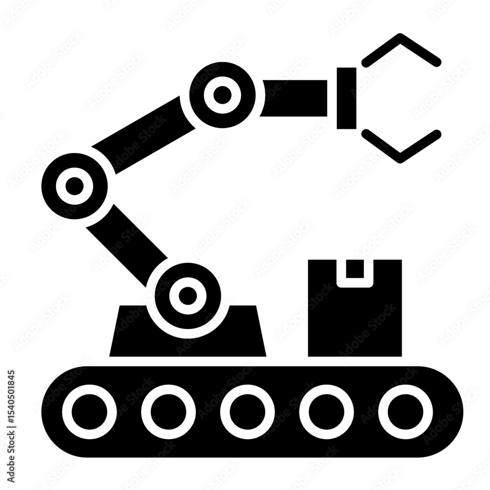 Industrial Automation Icon Element For Design Industrial Automation Icon Element For Design