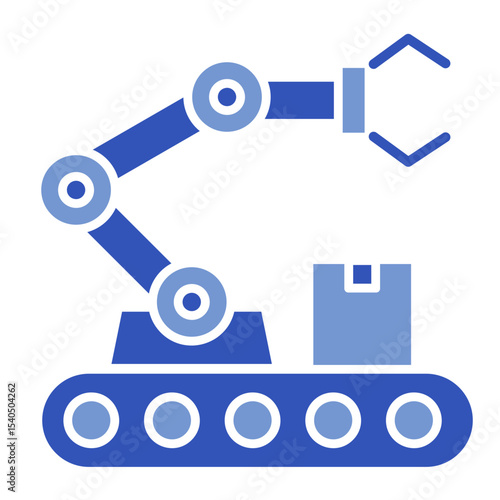 Industrial Automation  Icon Element For Design	
