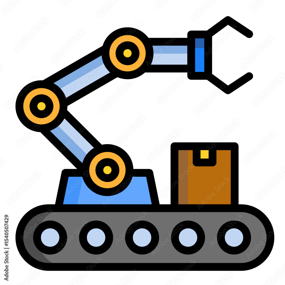Industrial Automation Icon Element For Design Industrial Automation Icon Element For Design