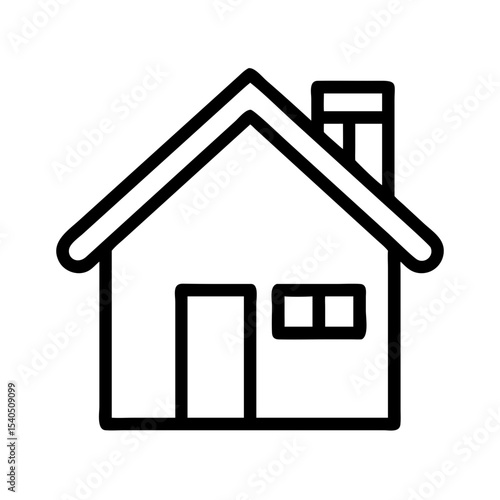house icon isolated on white background