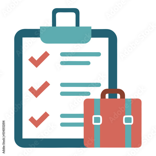 Luggage Packing List Elements