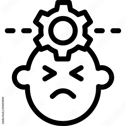 Setting single icon vector illustration