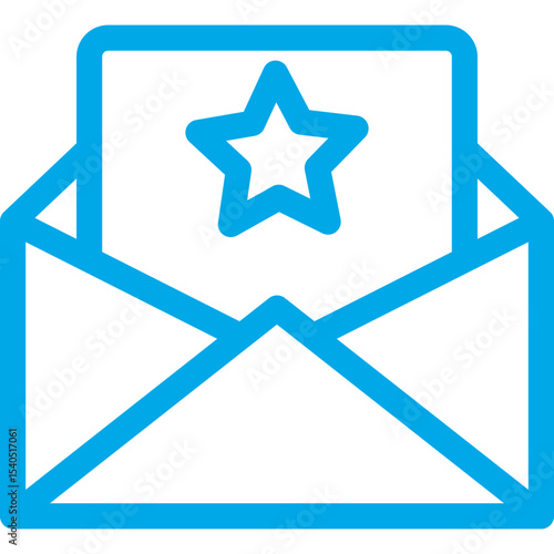 Email single icon vector illustration