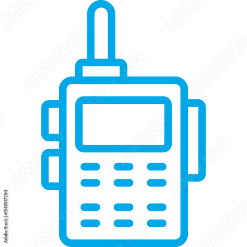 Radio single icon vector illustration