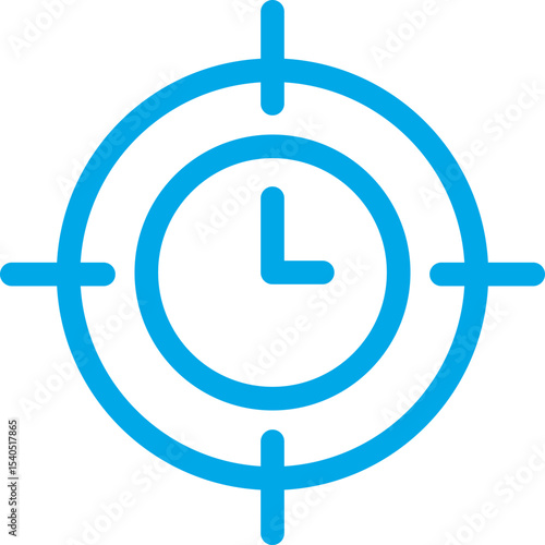 Target single icon vector illustration