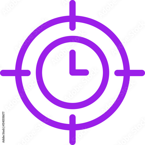 Target single icon vector illustration