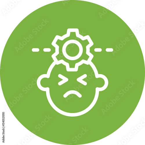 Setting single icon vector illustration