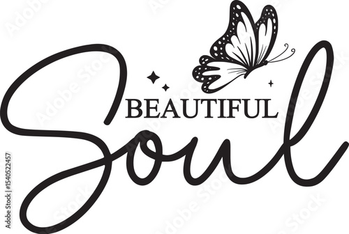 Beautiful Soul Butterfly Wings of Grace and Serenity