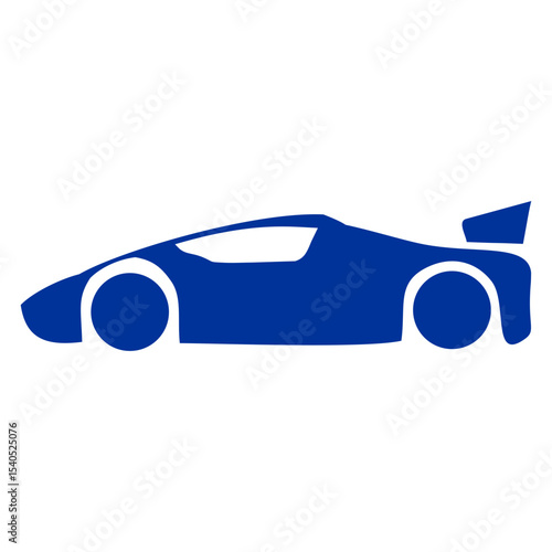 Free Download Super Car Icon blue - GFXLoad