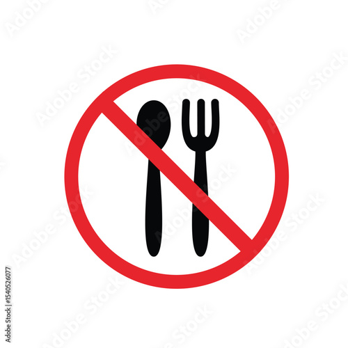 no plastic no single use plastic icon. no plastic forks tires, Protect the environment, Suitable for poster use and web icons