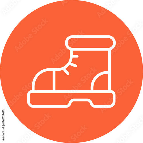 Boots single icon vector illustration