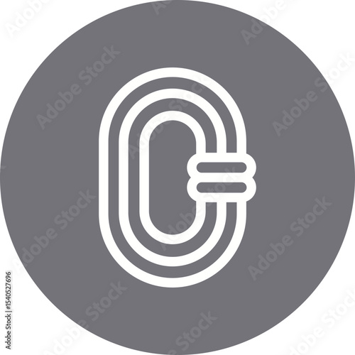 Circuit single icon vector illustration