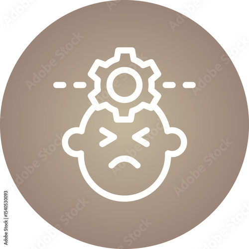 Setting single icon vector illustration