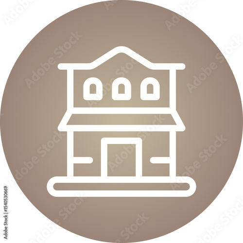 Bank single icon vector illustration
