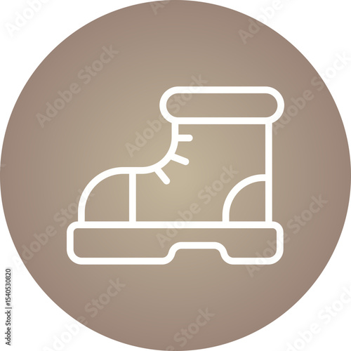 Boots single icon vector illustration